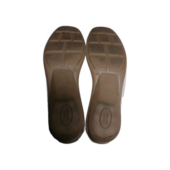 PIERRO MASETTI Kiowa Blush Pink Suede Leather Moc Loafers Size 7.5 US 38 EU - Picture 8 of 9